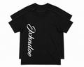 Black Slimfit Tees (2-pack)