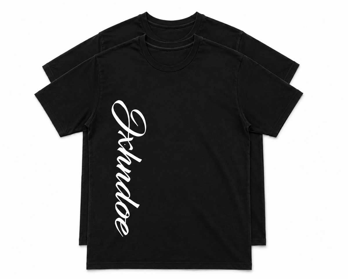 Black Slimfit Tees (2-pack)