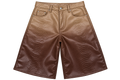 Iced Mocha Leather Shorts